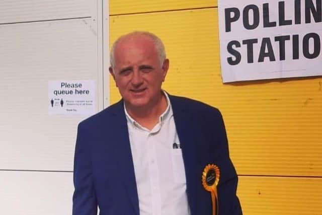 Steve Murphy, new Lib Dem county councillor for Hailsham Market