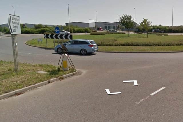 The A29 meets the A259 near thh new Lidl. Photo frm Google Street View