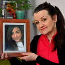 Andrea Gharsallah thinking of her daughter Georgina on the 3rd anniversary of her disappearance. Pic Steve Robards SR2103084 SUS-210803-193508001