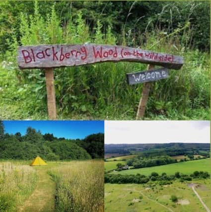 One of the prizes is camping at Blackberry Wood SUS-210517-171135001