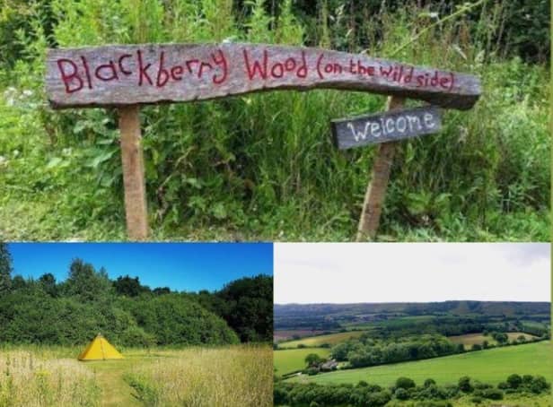 One of the prizes is camping at Blackberry Wood SUS-210517-171135001