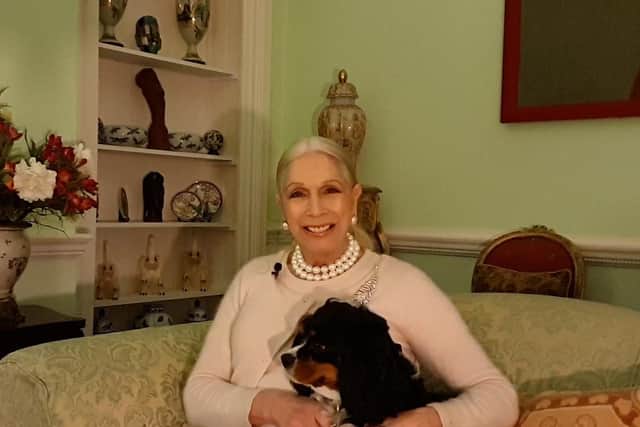 Lady C with Mickey. Picture: Carmel Media