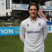 James Coles is delighted to sign a Sussex contract / Picture: Sussex Cricket