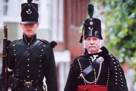 The Rifles regiment, which was prominent at the funeral of Prince Philip, has origins in Horsham. Picture: Horsham Museum