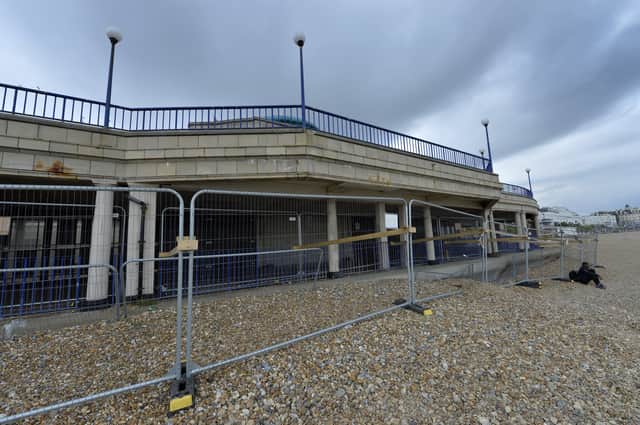 Eastbourne Bandstand is in need of repairs