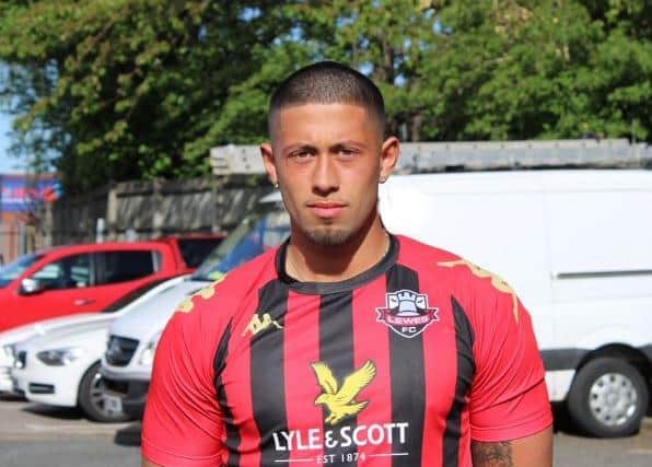 Freddie Parker has joined Lewes from Cray Wanderers. Picture courtesy of Lewes Football Club