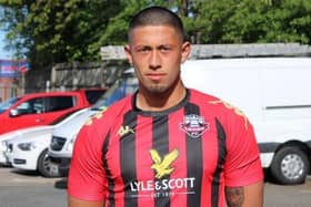 Freddie Parker has joined Lewes from Cray Wanderers. Picture courtesy of Lewes Football Club