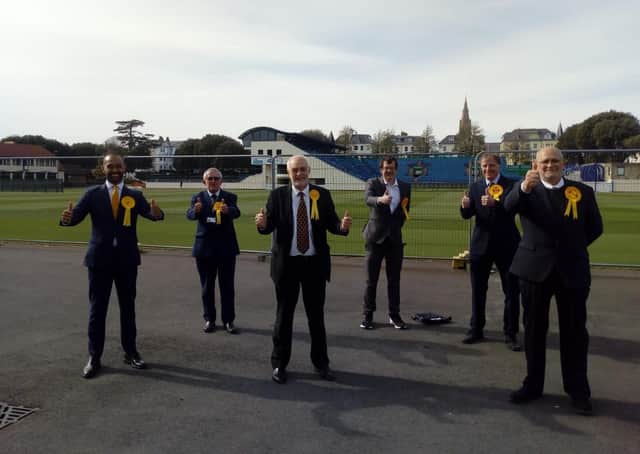 Eastbourne's Lib Dems celebrate retaining all their county council seats