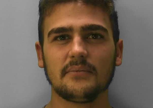Harry Berry-Hill from Newhaven has been jailed