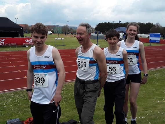 James Stephen,  Alan Rolfe, Ben Brown and Isabelle Chappell