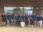 Mid Sussex Marlins celebrated winning their fourth consecutive Sussex County Championship on Sunday. Pictures by Ernesto Paniccia