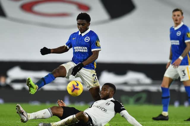 Tariq Lamptey is on the radar of many Premier League clubs despite his hamstring injury