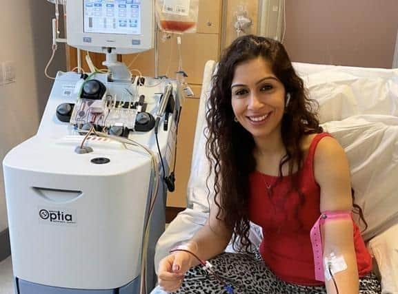 Crawley GP Dr Pria Suchak is encouraging local people to help save the life of someone with blood cancer. Picture courtesy of DKMS