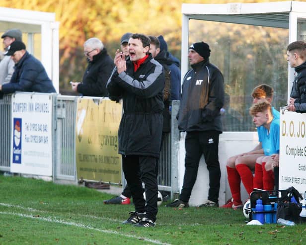 Former Arundel boss Simon Hull as been named the new first team manager at East Preston. Picture by Derek Martin