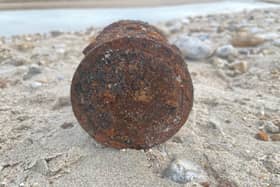 Ordnance removed from Pagham Harbour spit