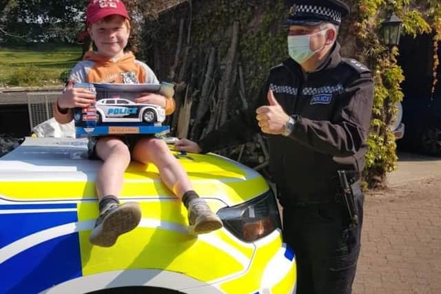 Five-year-old Monty Baker was hailed a hero after calling 999 when his mum collapsed at home leaving him and his baby sister alone.