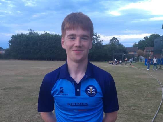 Sam Remfry starred with the ball for Horley CC 1st XI and Horley CC Hackers this week. Picture courtesy of Katie Field