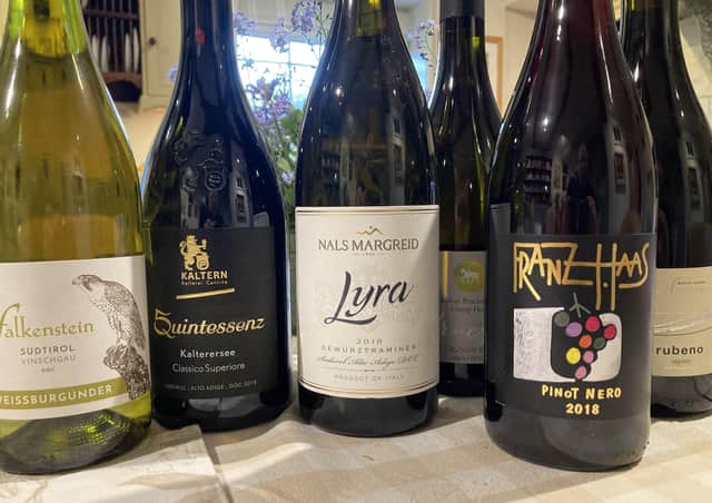 Wines from Alto Adige SUS-210517-140651001