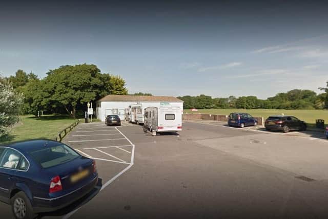People spent the most at the public toilets in West Park, Aldwick, during the pandemic. Photo: Google Street View