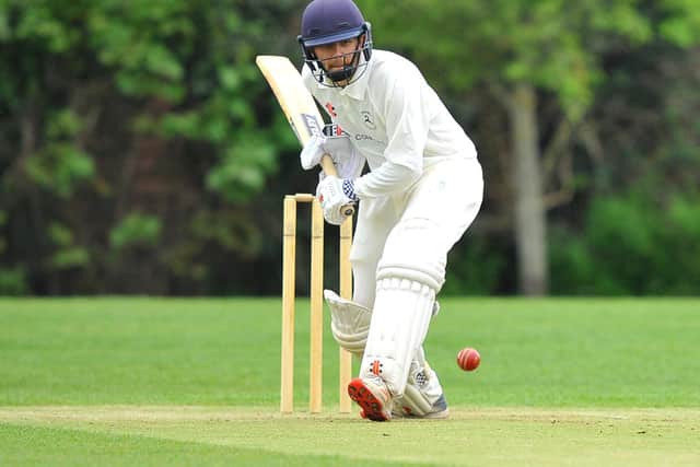 Toby Shepperson top-scored for Lindfield with 42* in their rain-affected innings