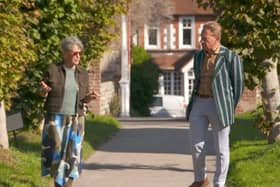 Michael Portillo talks to Steph Fuller, CEO and director of Ditchling Museum of Art + Craft. Picture: BBC
