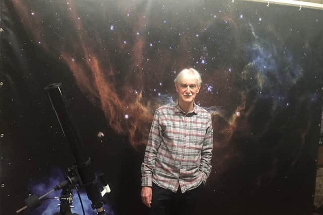Dr John Mason at the South Downs Planetarium SUS-210519-152151001
