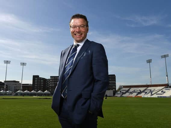 Rob Andrew at the County Ground