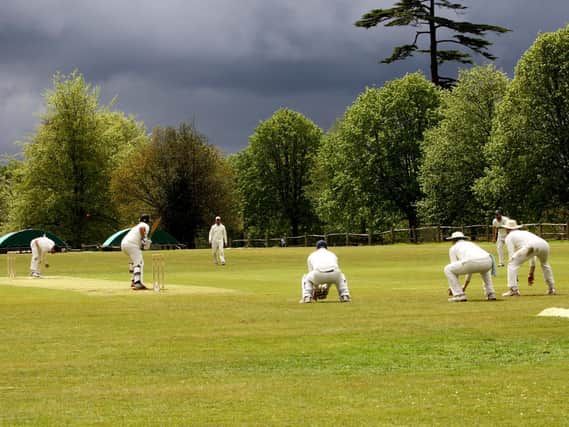 Rain on the way? Buxted Park and Rottingdean were luckier than some in getting a game on