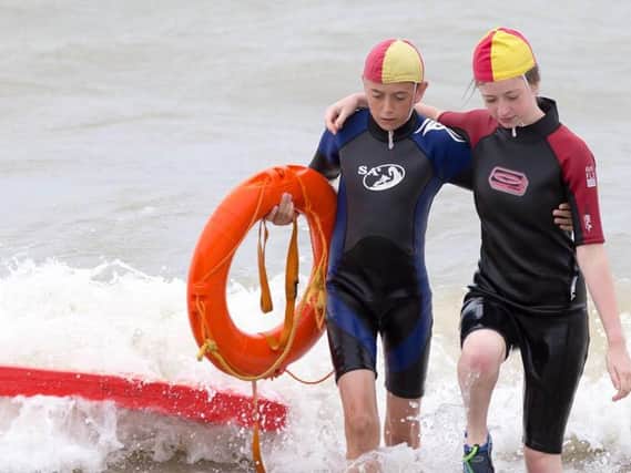 Members of Horsham Life Saving Club are back in action
