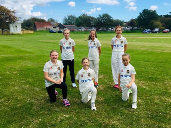 Girls' cricket is growing at Glynde