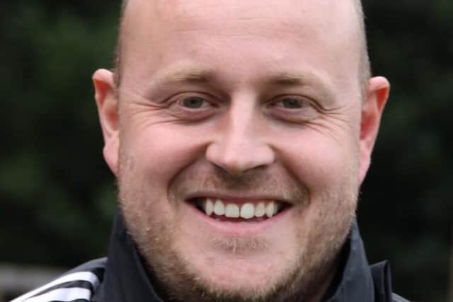 AFC Uckfield Town joint-manager Graeme Mintrim will be stepping down from his role due to other commitments. Picture courtesy of AFC Uckfield Town Football Club