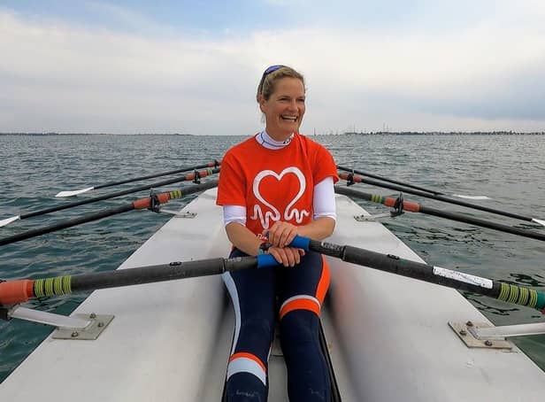 Dr Sophie Bostock, an Emsworth sleep expert, is set to row around the coast of Great Britain to raise money for the British Heart Foundation