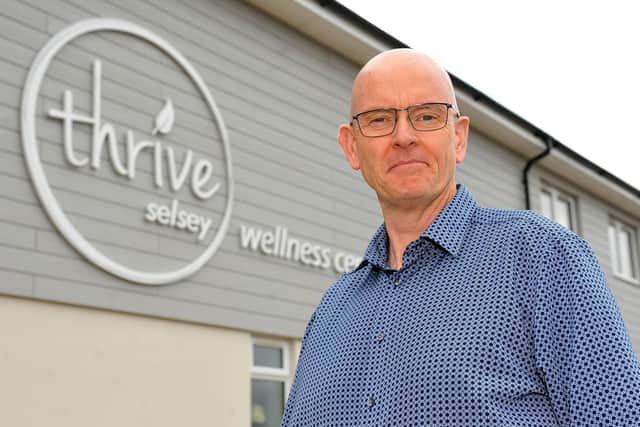 Kevin Byrne opened the Thrive Selsey wellness centre last year. Photo: Steve Robards SR2008254