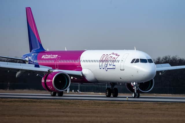 Tickets on 11 routes from Gatwick Airport are available now on Wizz Air UK's website and the airline’s mobile app