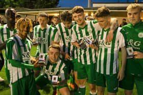 Action and celebrations from Chichester City under-23s' win over Pagham in the final of the SCFL Under-23 Shield / Pictures: Neil Holmes