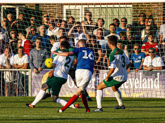 Action from Pompey's visit to Bognor in July 2019 / Picture: Tommy McMillan
