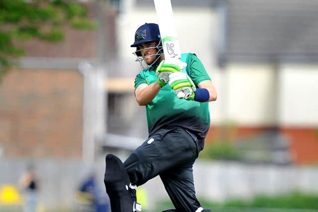 Will O'Donnell batting against Hastings on Saturday