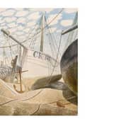 Mackerel Sky by Eric Ravilious, which was sold in 1939. Photograph: Hastings Contemporary