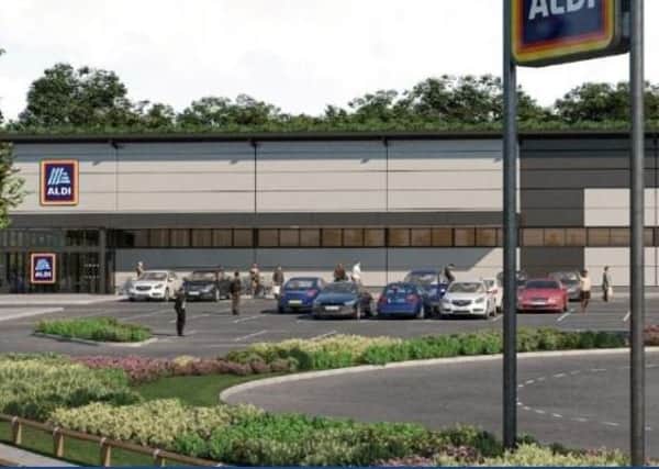 Aldi is proposing to build a new store in Hove
