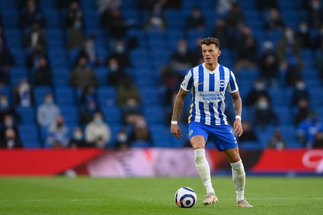 Brighton's Ben White has made an impressive transition to the Premier League and has started 36 of the 38 league matches this campaign
