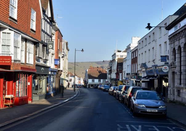 Lewes town centre