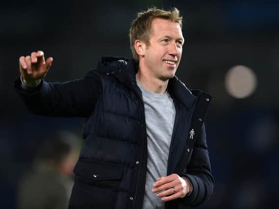 Brighton and Hove Albion head coach Graham Potter was frustrated with his team's points tally of 41