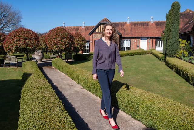 Amanda Shaw is excited to be moving into a new office at the Knepp Castle Estate