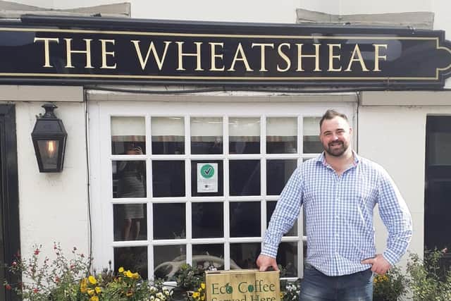 Todd White, general manager at The Wheatsheaf