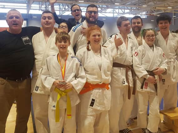 Westerleigh judo members pictured in 2019