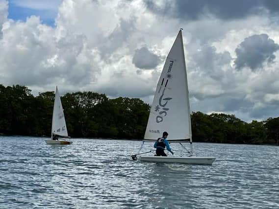 There was close racing at Dell Quay