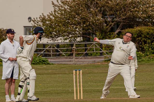 Action from Selsey's annual match against the Thespian Thunderers / Picture: Bob Hoare