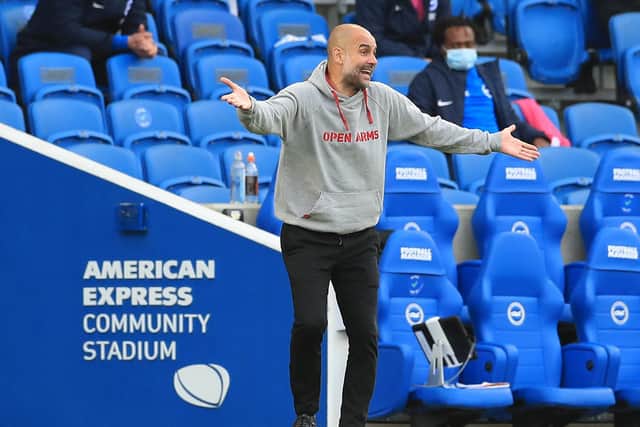 Pep Guardiola was out of compliments for Graham Potter Brighton this time