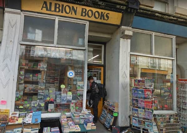 Albion Books in Hastings. Picture from Google Maps SUS-210528-100524001