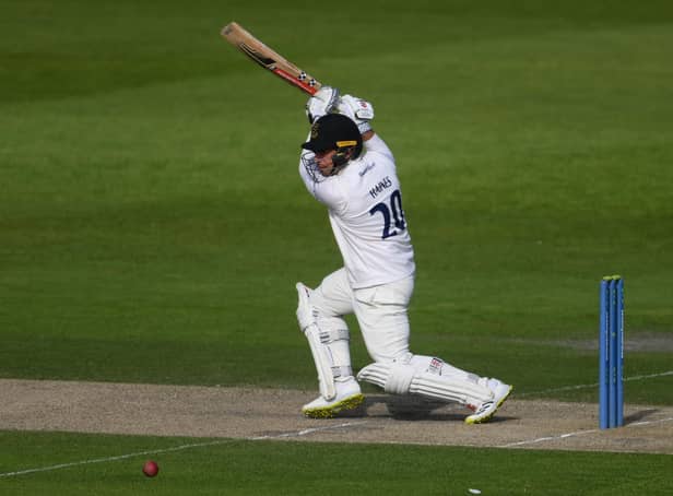 Tom Haines on his way to a ton for Sussex against Northants / Picture: Getty